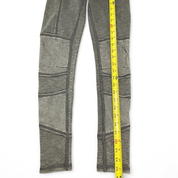 FP Movement Good Karma Leggings XS/S Olive Green Ribbed High Waist Yoga - Picture 8 of 8